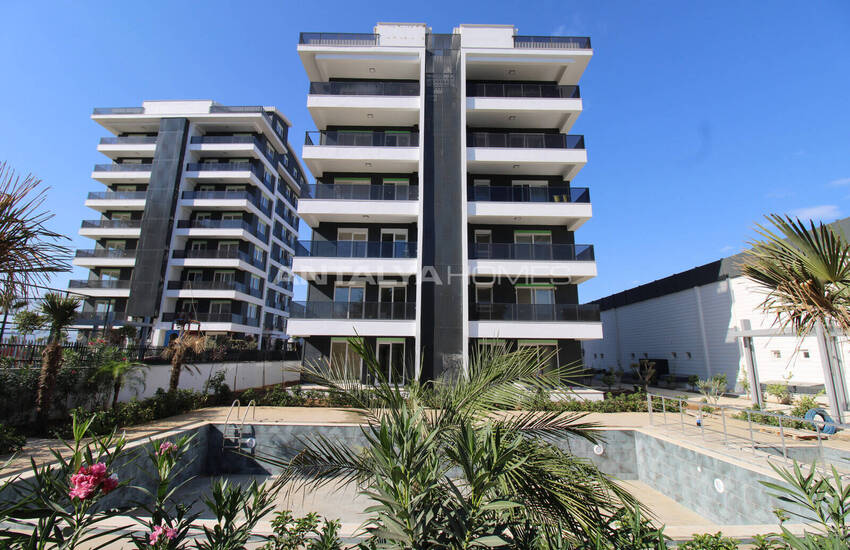 Просторные Квартиры-Дуплекс в Проекте с Бассейном в Анталии 13