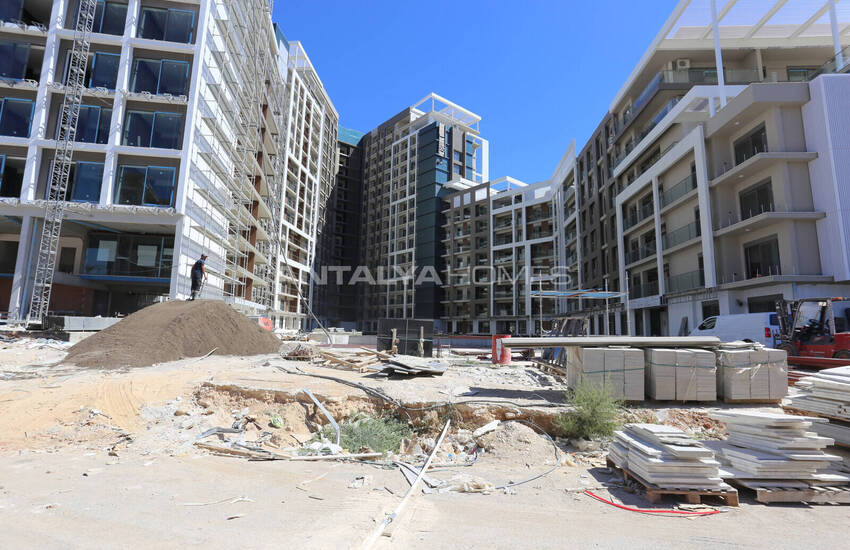 شقق بتصميم خاص مطلة على البحر في أنطاليا أكسو 8