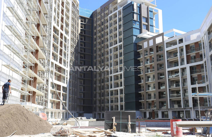 شقق بتصميم خاص مطلة على البحر في أنطاليا أكسو 9