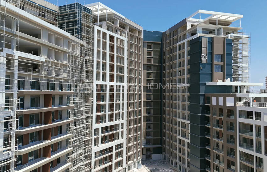 Bijzonder Ontwerp Zeezicht Appartementen In Antalya Aksu 15