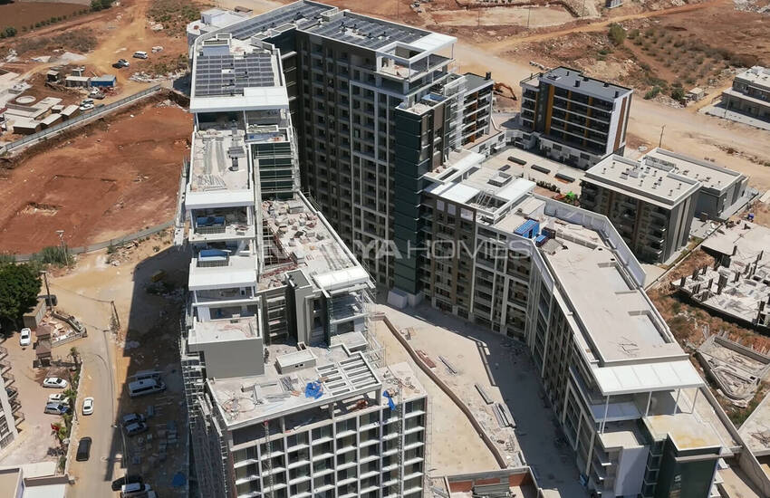 Bijzonder Ontwerp Zeezicht Appartementen In Antalya Aksu 13