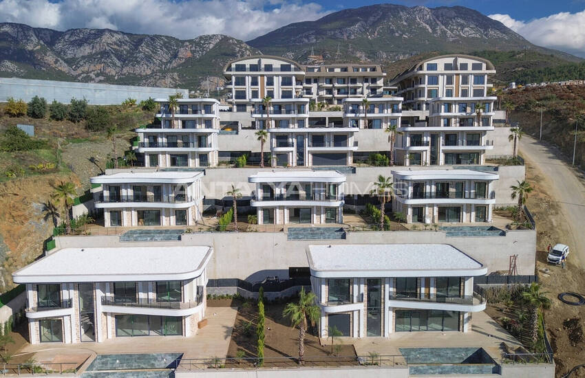 ملک در یک مجتمع با مناظر چشمگیر در آلانیا 26