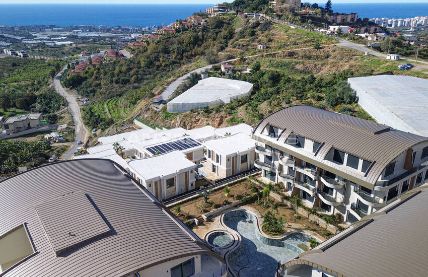 ملک در یک مجتمع با مناظر چشمگیر در آلانیا 32