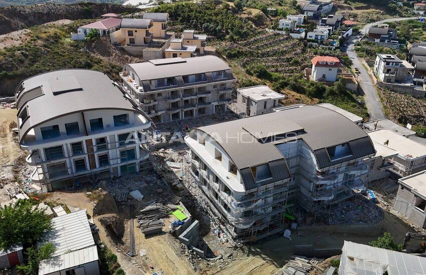 Wohnungen In Einem Komplex Mit Beeindruckender Aussicht In Alanya 26