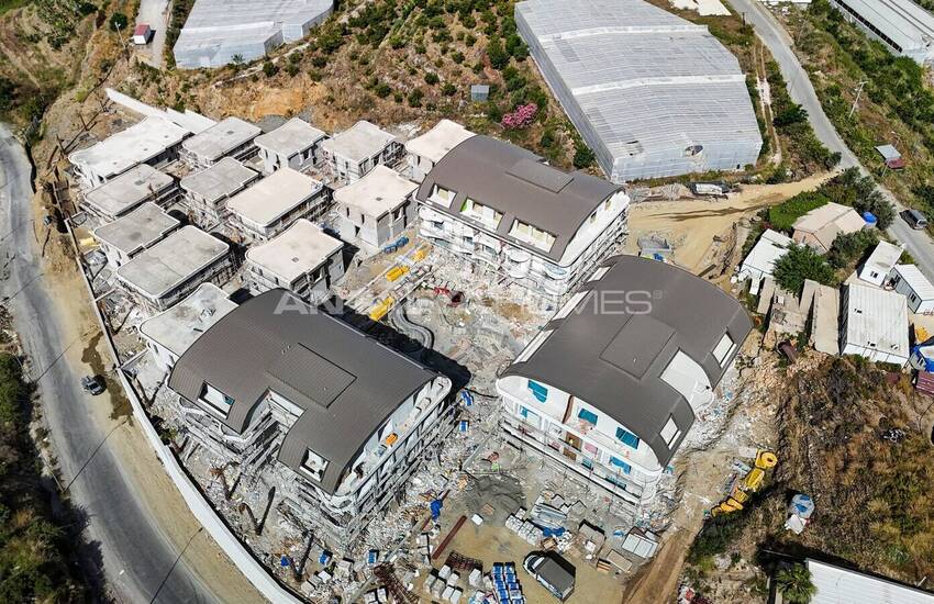 Wohnungen In Einem Komplex Mit Beeindruckender Aussicht In Alanya 30