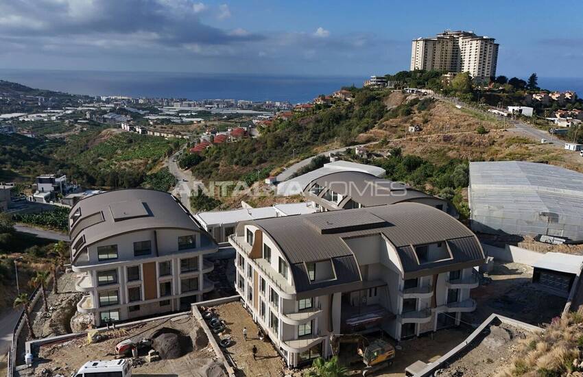 Fastigheter I Ett Komplex Med Imponerande Utsikt I Alanya 26