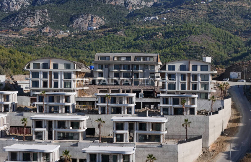 Fastigheter I Ett Komplex Med Imponerande Utsikt I Alanya 28