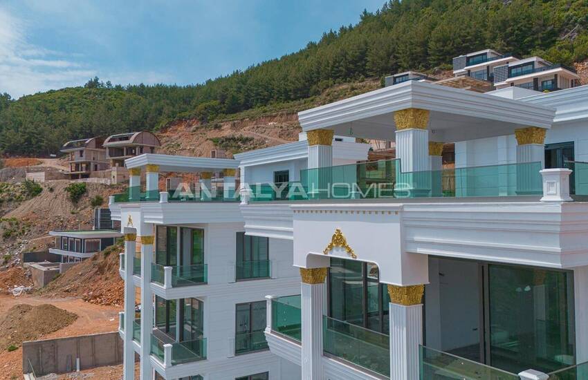 Sea and Nature-view Villas with Private Pool in in Alanya 51