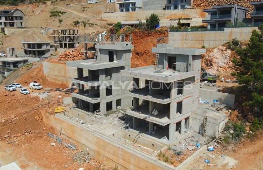 فلل مطلة على البحر والطبيعة مع مسبح خاص في ألانيا 48