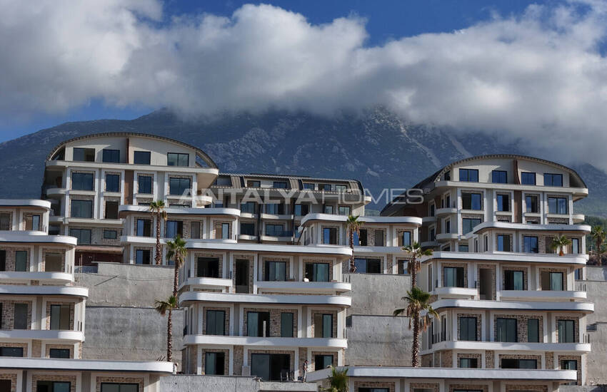 Sea View Houses with Smart Home Systems in Alanya Kargıcak 19