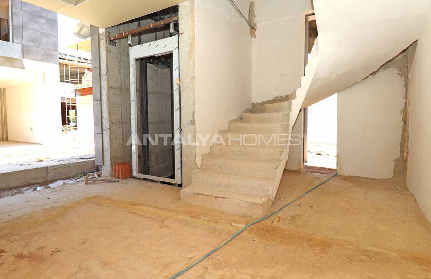 Spacious Detached Villas with Lifts in Antalya Dosemealti 30