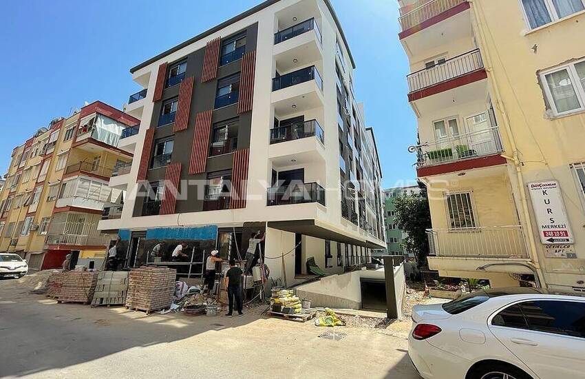 شقة في مشروع مع مواقف داخلية في أنطاليا موراتباشا 3