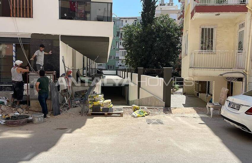 شقة في مشروع مع مواقف داخلية في أنطاليا موراتباشا 7