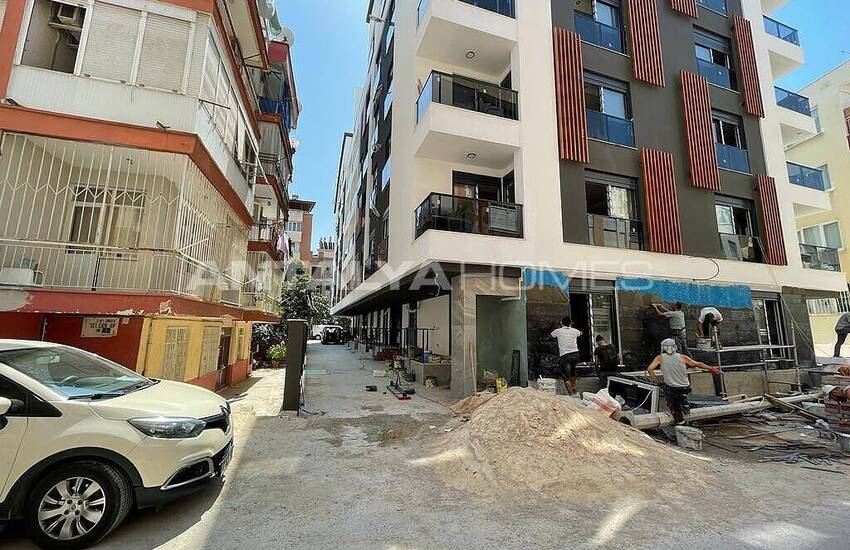 شقة في مشروع مع مواقف داخلية في أنطاليا موراتباشا 6