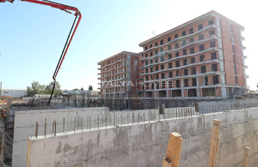 Apartments in Complex Close to Airport in Antalya Kepez 19