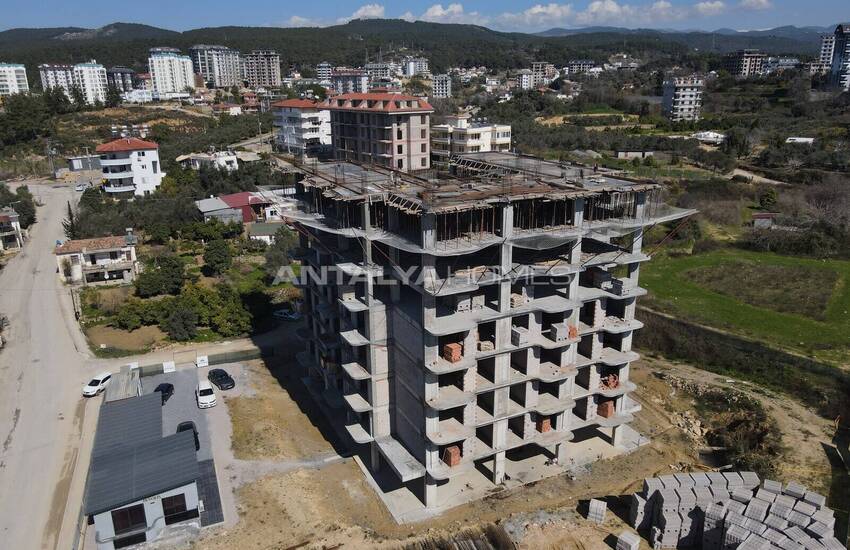 Alanya Avsallar'da Plaja Yakın Şık Tasarımlı Daireler 31