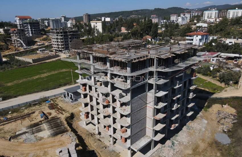 Alanya Avsallar'da Plaja Yakın Şık Tasarımlı Daireler 32