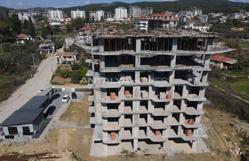 Alanya Avsallar'da Plaja Yakın Şık Tasarımlı Daireler 36