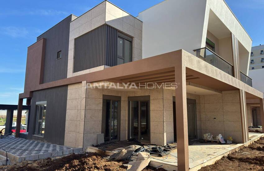 Смежные Дома с 4 Спальнями в Анталии Алтынташ 15