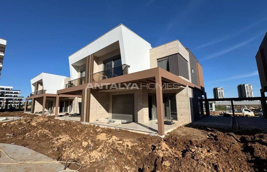 Смежные Дома с 4 Спальнями в Анталии Алтынташ 16