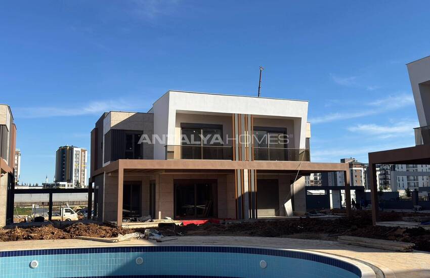 Смежные Дома с 4 Спальнями в Анталии Алтынташ 17