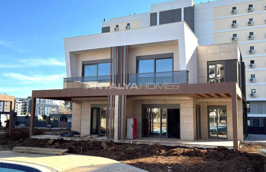 Смежные Дома с 4 Спальнями в Анталии Алтынташ 18