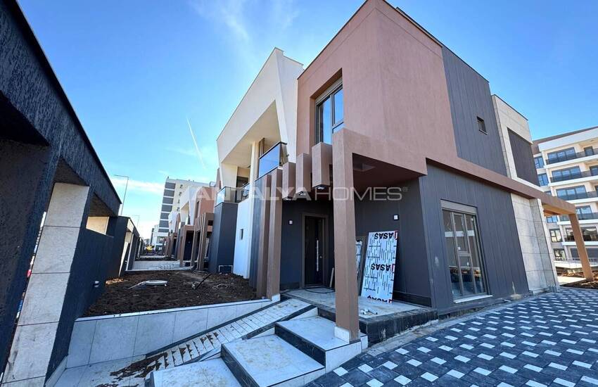 Смежные Дома с 4 Спальнями в Анталии Алтынташ 20