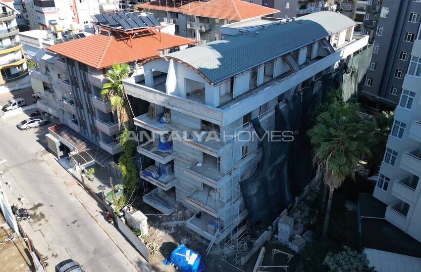 Alanya'da Sosyal Olanaklı Sitede Satılık Daireler 10