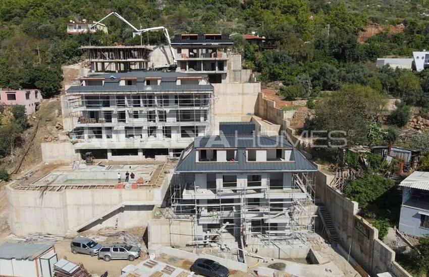Alanya'da Doğayla İç İçe ve Deniz Manzaralı Daireler 7