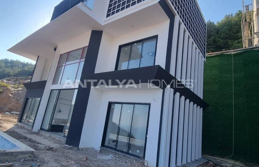 منازل مطلة على البحر مع نظام المنزل الذكي في ألانيا تيبي 36