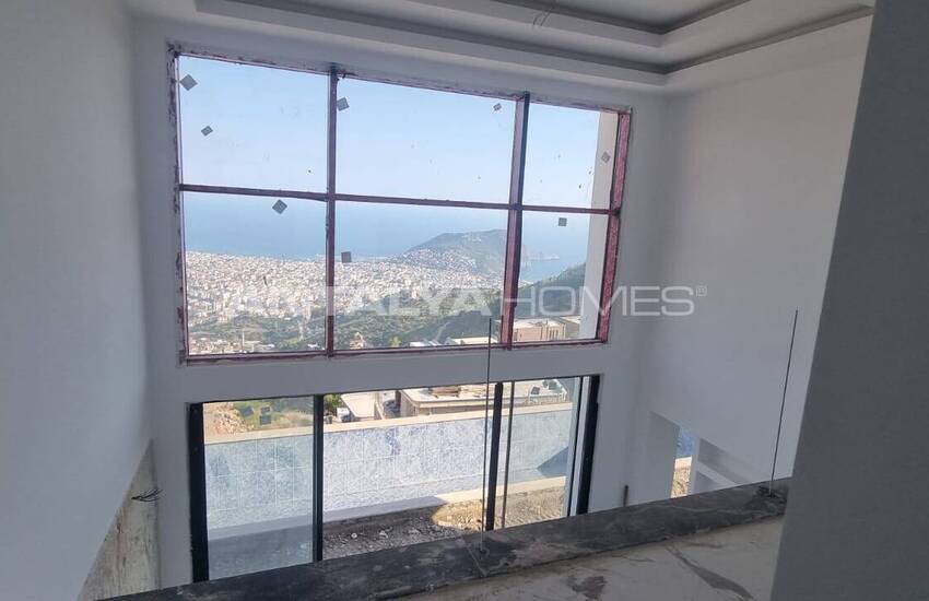 منازل مطلة على البحر مع نظام المنزل الذكي في ألانيا تيبي 41