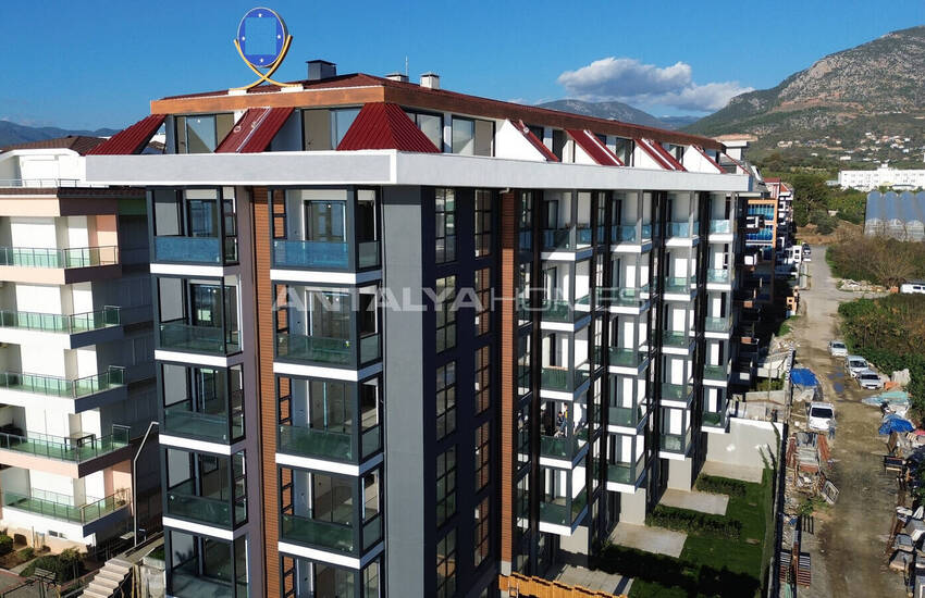 Seafront Apartments with Stylish and Useful Design in Alanya Kestel 22