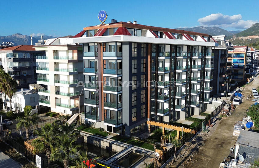 Seafront Apartments with Stylish and Useful Design in Alanya Kestel 20