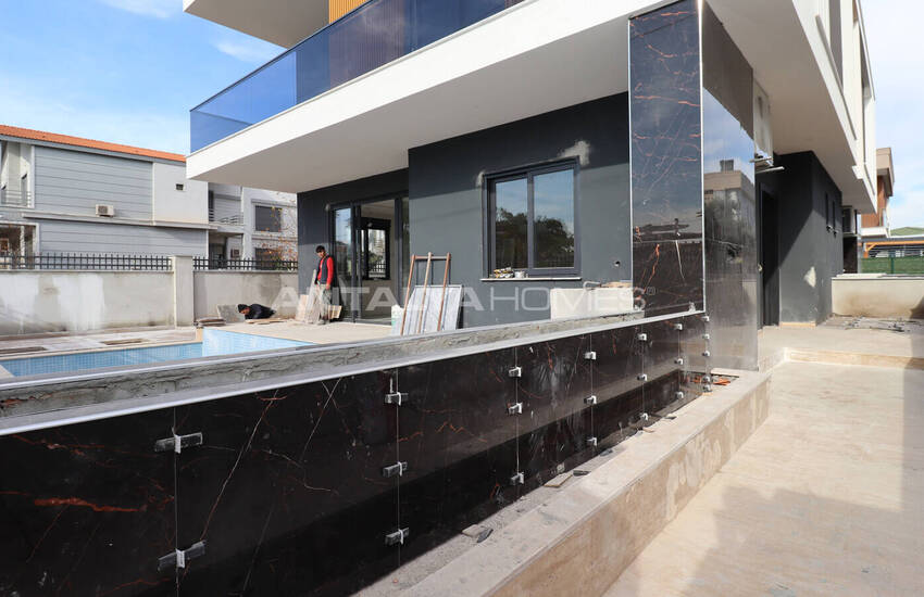 Stylish House with a Pool and Garden in Antalya Döşemealtı 16