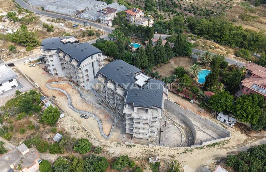 Alanya Oba'da Akıllı Ev Sistemlerine Sahip Lüks Daireler 39