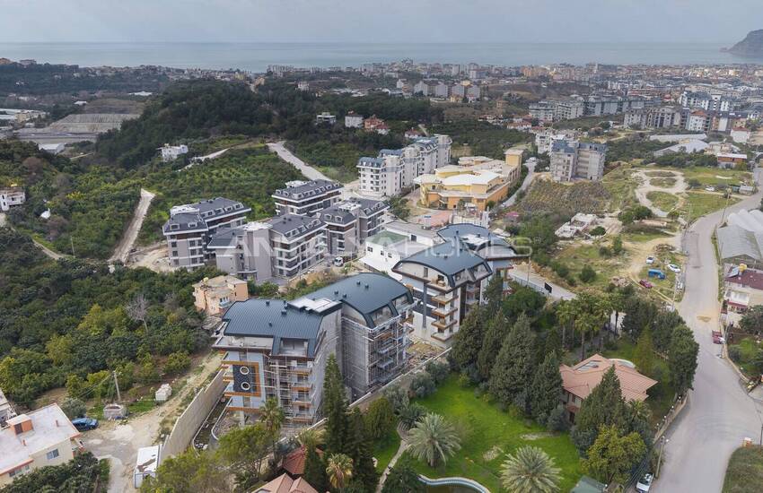 Appartements Avec Systèmes De Maison Intelligente À Alanya Oba 41