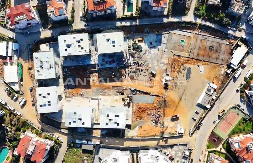 Appartements En Complexe Avec Commodités À Oba Alanya 44