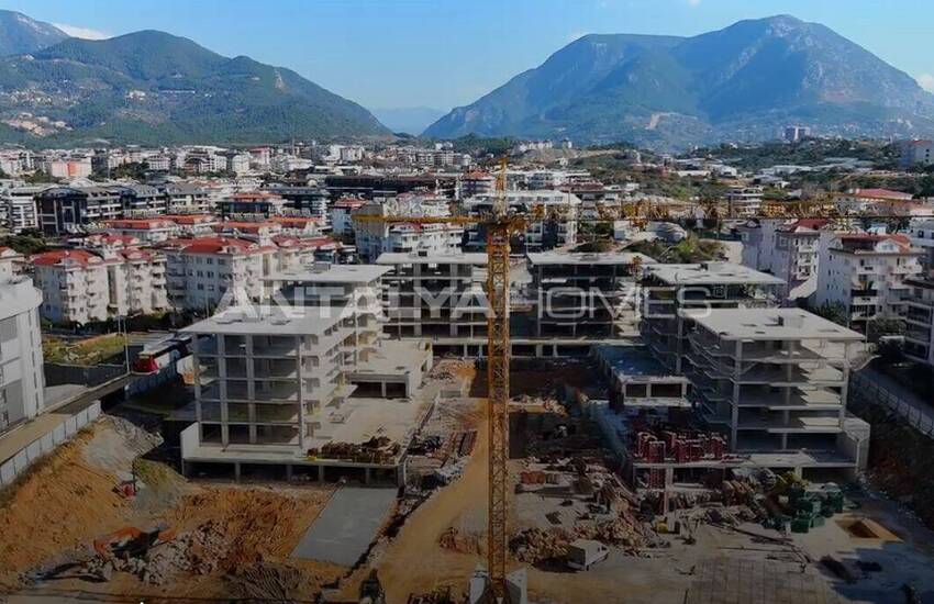 Appartements En Complexe Avec Commodités À Oba Alanya 46