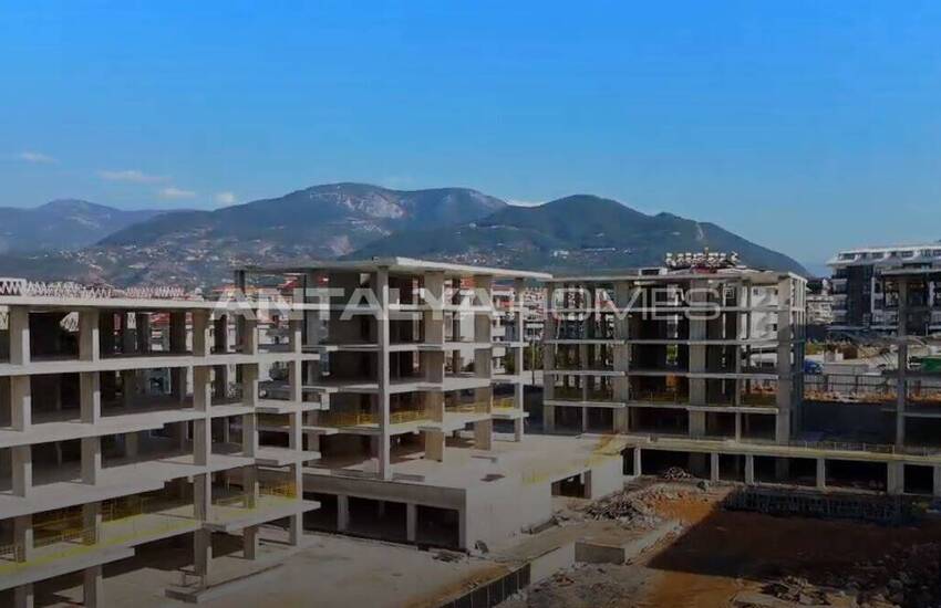 Appartements En Complexe Avec Commodités À Oba Alanya 47