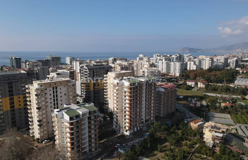 Naturutsikt Lägenheter I Ett Komplex Med Bekvämligheter I Alanya 23