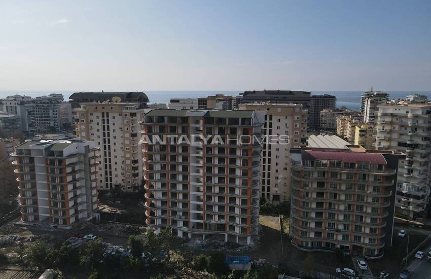 Naturutsikt Lägenheter I Ett Komplex Med Bekvämligheter I Alanya 24
