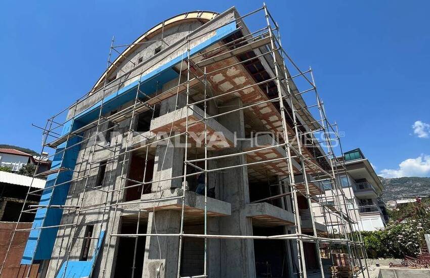 Duplex Lägenheter I Ett Komplex Nära Bekvämligheter I Alanya 24