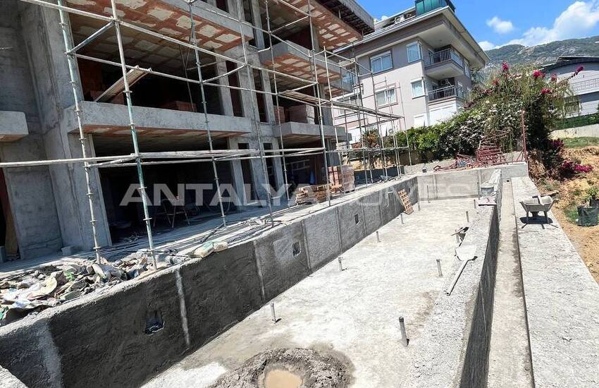 Duplex Lägenheter I Ett Komplex Nära Bekvämligheter I Alanya 23