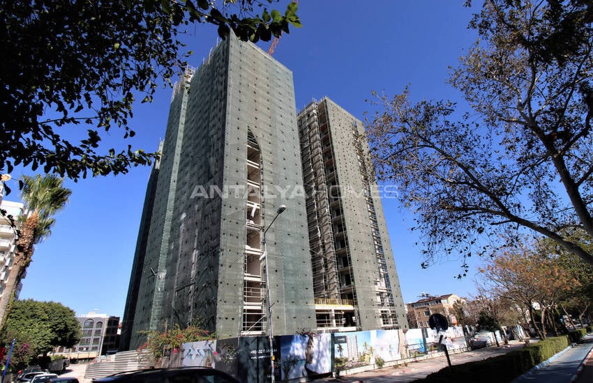 Antalya Muratpaşa'da Deniz Manzaralı 3+1 Daireler 23