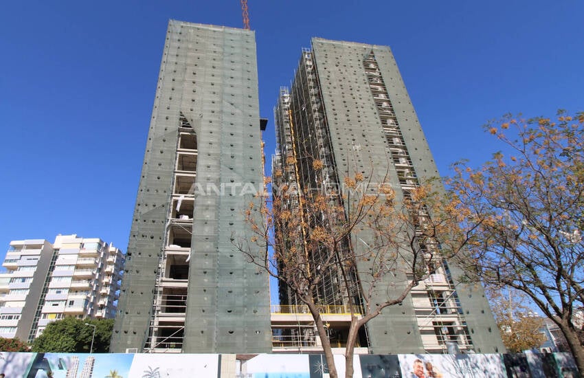 Antalya Muratpaşa'da Deniz Manzaralı 3+1 Daireler 21