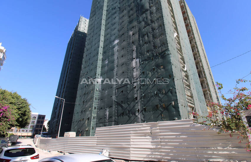 Antalya Muratpaşa'da Deniz Manzaralı 3+1 Daireler 24