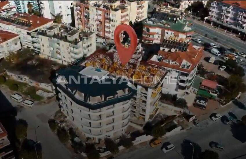 Appartements Près Des Commodités Sociales À Oba Alanya 17