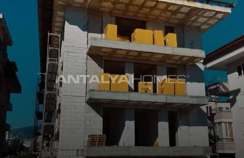 Appartements Près Des Commodités Sociales À Oba Alanya 15