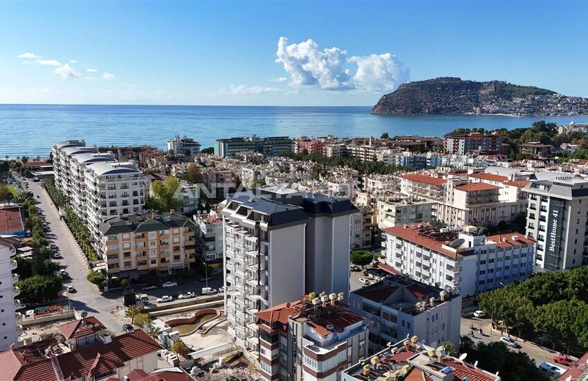 Eleganta Lägenheter I Ett Komplex Med Pool I Oba Alanya 15