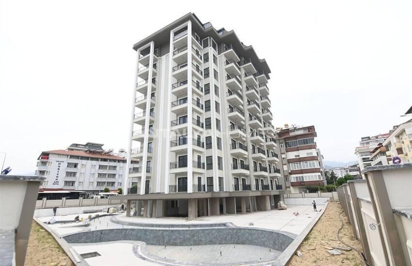 Eleganta Lägenheter I Ett Komplex Med Pool I Oba Alanya 16